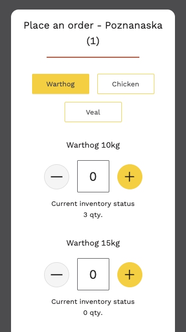 Stodola ERP System